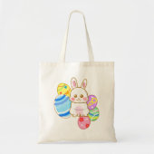 Tote Bag Lovely Easter Rabbit (Devant)
