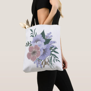 Tote Bag Lovely Lavender dans Bouquet