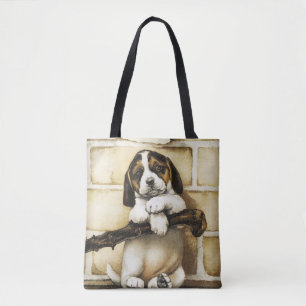 Tote Bag Lovely Puppy
