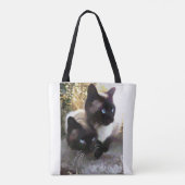 Tote Bag Lovely siamese (Dos)