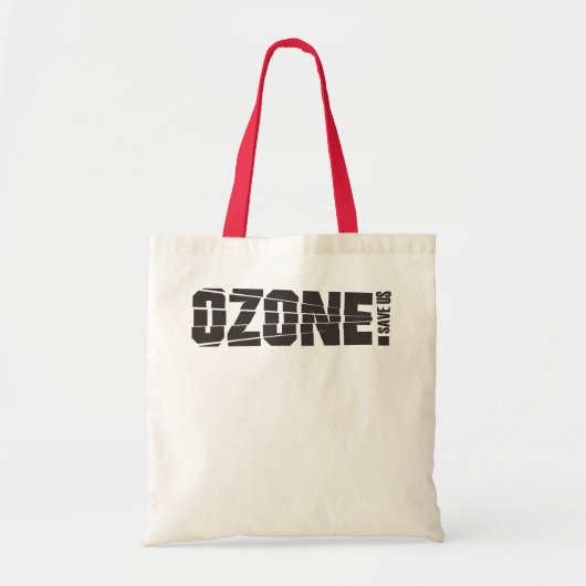 Tote Bag L'ozone nous sauve ! (Lumière) (Devant)