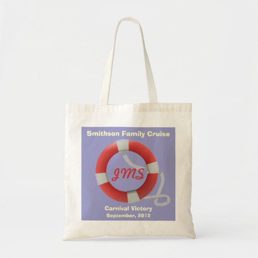 Tote Bag Lt personnalisé d'anneau de vie (Devant)