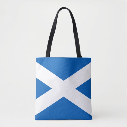 Tote Bag ltire ~ Drapeau de l'Ecosse (Devant)