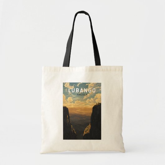 Tote Bag Lubango Angola Travel Art Vintage (Devant)