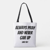 Tote Bag Luc 18:1 (Dos)