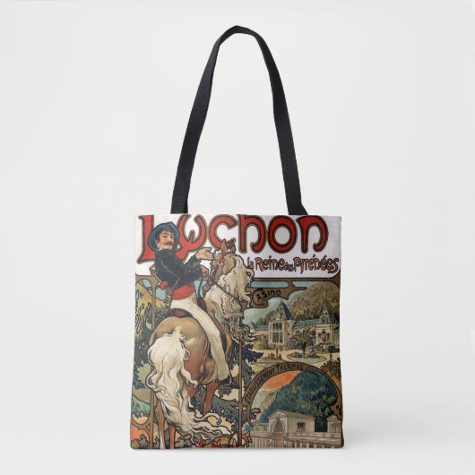Tote Bag Luchon, Mucha (Devant)