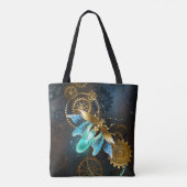 Tote Bag Luciole de vapeur (Dos)
