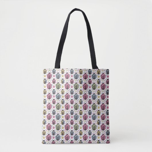 Tote Bag Lucky Bug Parade (Devant)