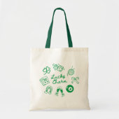 Tote Bag Lucky Charm Jour de la Saint Patrick Lucky Clover (Devant)