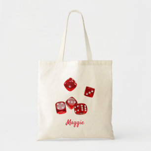 Tote Bag Lucky Dice Nom Bridesmaid Vegas Bachelorette Cadea