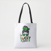 Tote Bag Lucky Lassie St. Paddy's (Devant)