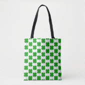 Tote Bag Lucky Shamrock imprimé St.Patrick (Devant)