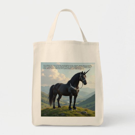 Tote Bag Lucky Unicorn (Devant)