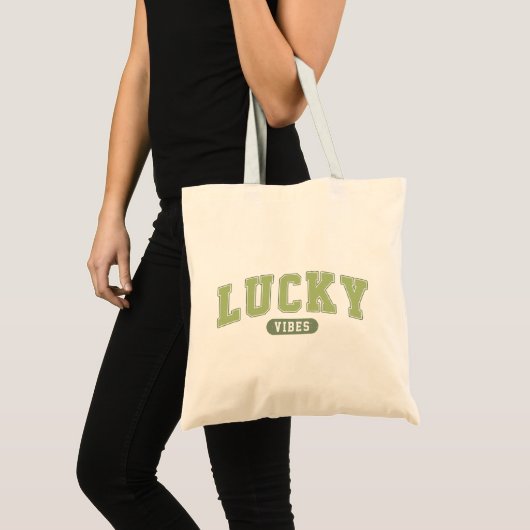 Tote Bag Lucky Vibes (Devant (produit))