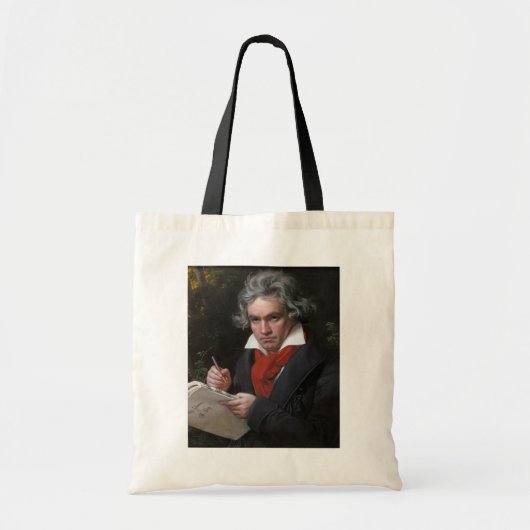 Tote Bag Ludwig Beethoven Symphonie Compositeur de musique (Devant)