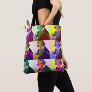 Tote Bag Ludwig Van Beethoven Pop Art
