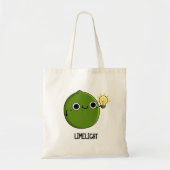 Tote Bag Lueur de citron vert Funny Fruit Lime Pun (Devant)