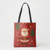 Tote Bag Lueur de fête des Fêtes (Devant)
