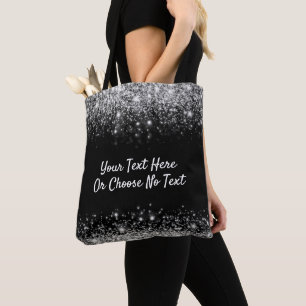 Tote Bag Lueur faite sur commande de Bokeh d'étincelle de