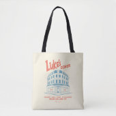 Tote Bag Luke’s Diner Stars Hollow Design (Devant)