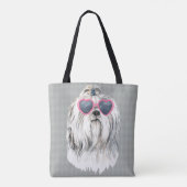 Tote Bag Lulu le Lhasa (Dos)