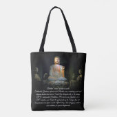 Tote Bag Lumière bouddhiste (Dos)