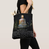 Tote Bag Lumière bouddhiste (De près)