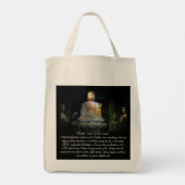 Tote Bag Lumière bouddhiste (Dos)