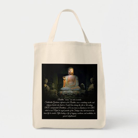 Tote Bag Lumière bouddhiste (Devant)