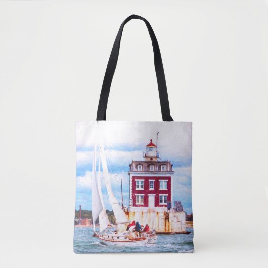 Tote Bag Lumière de bord de passage (Devant)