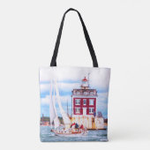 Tote Bag Lumière de bord de passage (Dos)