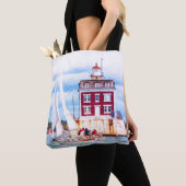 Tote Bag Lumière de bord de passage (De près)