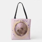 Tote Bag Lumière de ma vie (Dos)