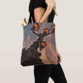Tote Bag lumière de rue (De près)