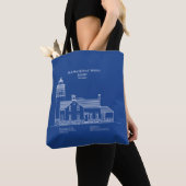 Tote Bag Lumière Old Mackinac Point - Michigan - AD (De près)