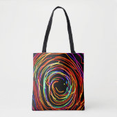Tote Bag Lumière spirale (Devant)