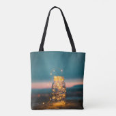 Tote Bag Lumières de minuit dans un pot (Dos)
