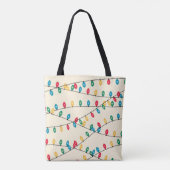 Tote Bag Lumières de Noël (Dos)