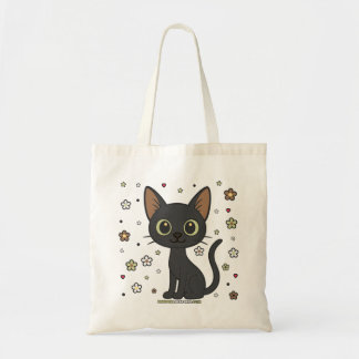 Tote Bag Lumineuse Luno Floral Cat
