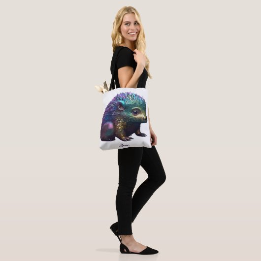 Tote Bag Lumos le hérisson (Sur le modèle)