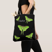 Tote Bag Luna Moth cartoon illustration (De près)
