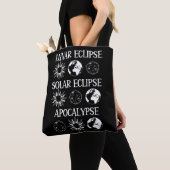 Tote Bag Lunaire Eclipse Solaire Eclipse Apocalypse Espace (De près)