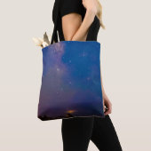 Tote Bag Lunar Eclipse et Milky Way | Bandon Beach (De près)