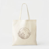 Tote Bag Lunar Garden Portal Design (Devant)