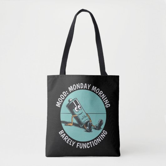 Tote Bag Lundi drôle (Devant)