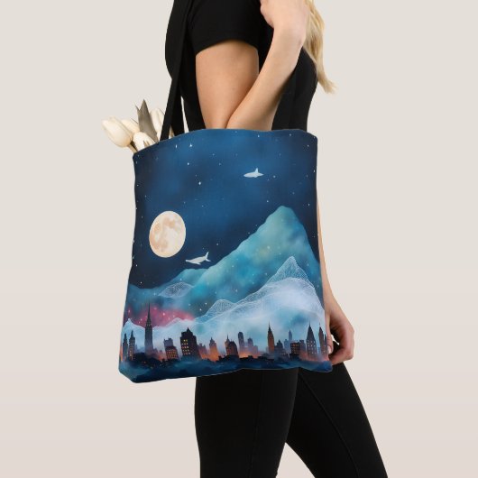 Tote Bag Lune (De près)