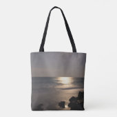 Tote Bag Lune au-dessus de l'océan (Dos)