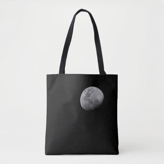 Tote Bag Lune avec ciel noir | Zambie, Luangwa Sud (Devant)