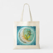 Tote Bag Lune berceuse bébé (Dos)