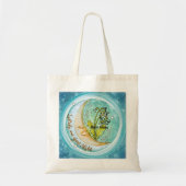 Tote Bag Lune berceuse bébé (Devant)